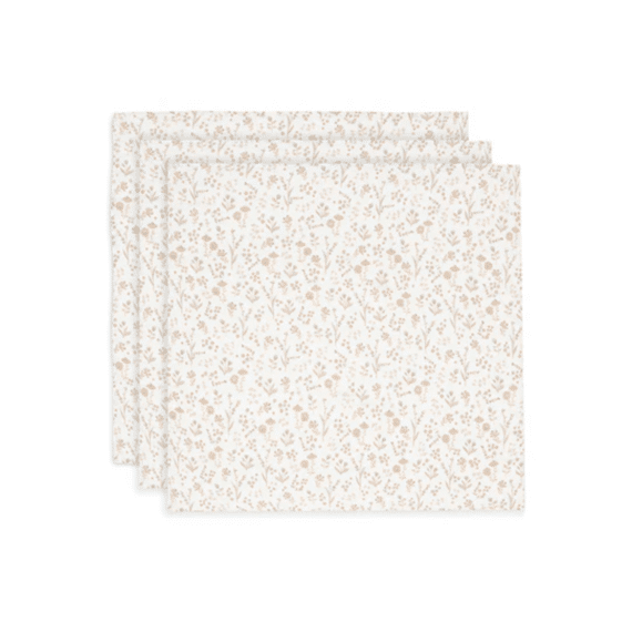 Jollein Hydrofiele Doek Small 70X70Cm Bloomy (3Pack)