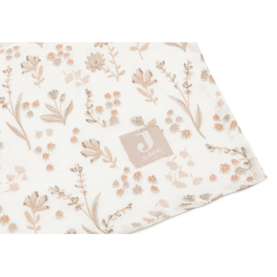 Jollein Hydrofiele Doek Large 115X115Cm Bloomy (2Pack)