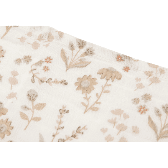 Jollein Hydrofiel Monddoekje 31X31Cm Bloomy (3Pack)