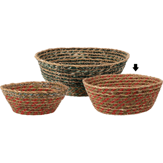 Mand Rond Natural Middel