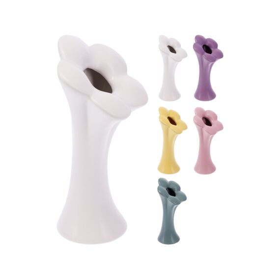 Vaas In Bloemvorm 5 Assortiment Prijs Per Kleur