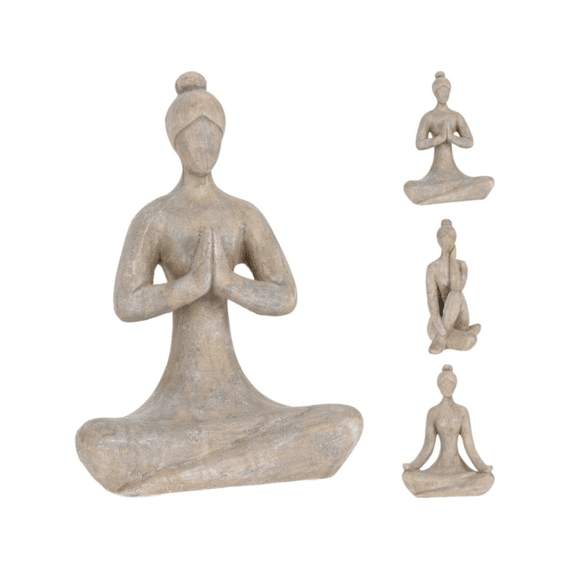 Dame Yoga 46cm 3ass