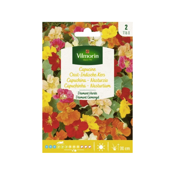 Vilmorin Oost-indische Kers Diamant Gemengd