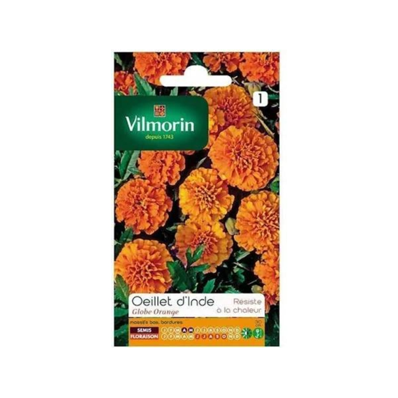 Vilmorin Tagetes (afrikaantjes) Oranje Globe