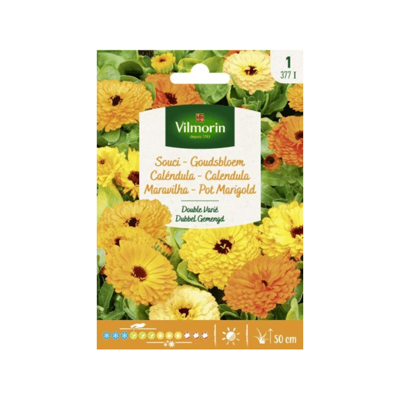 Vilmorin Goudsbloem Dubbel Gemengd