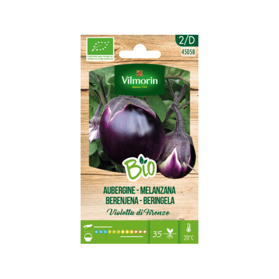 Vilmorin Aubergine Bio