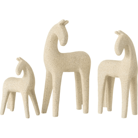 Paard Modern Resine Bei Groot