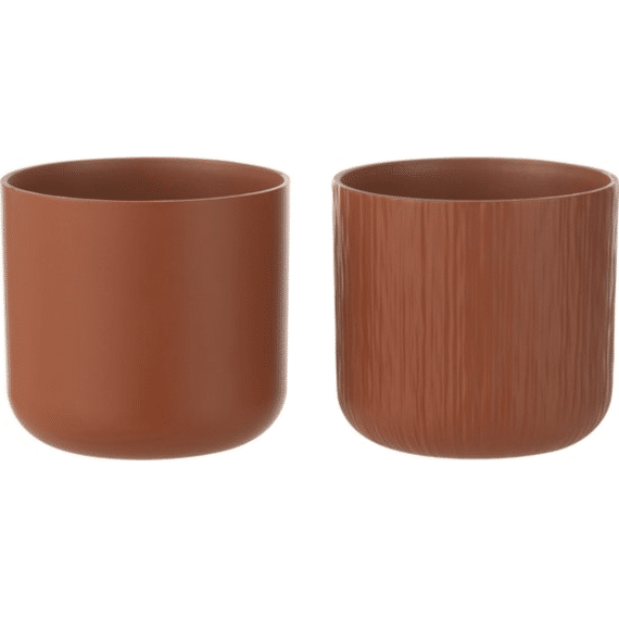 Bloempot Gen Ker Bruin S Ass2 13.5x13.5x12.6cm