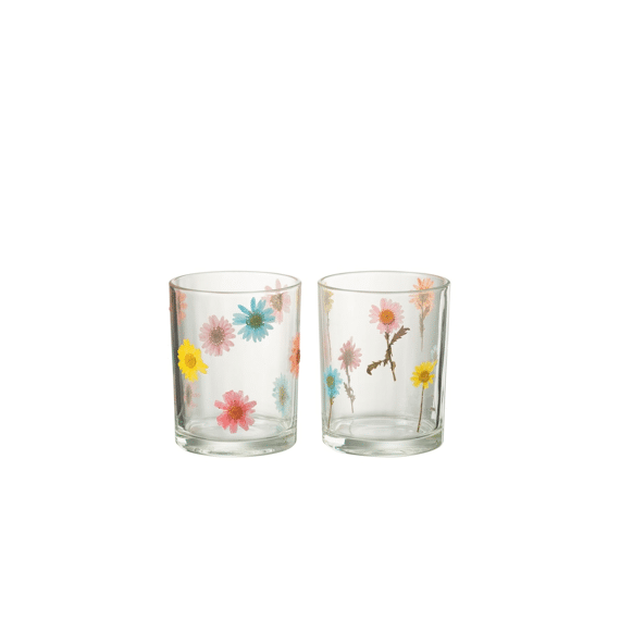 Windl Posy L Glas Mix Ass3 10x10x12.5cm