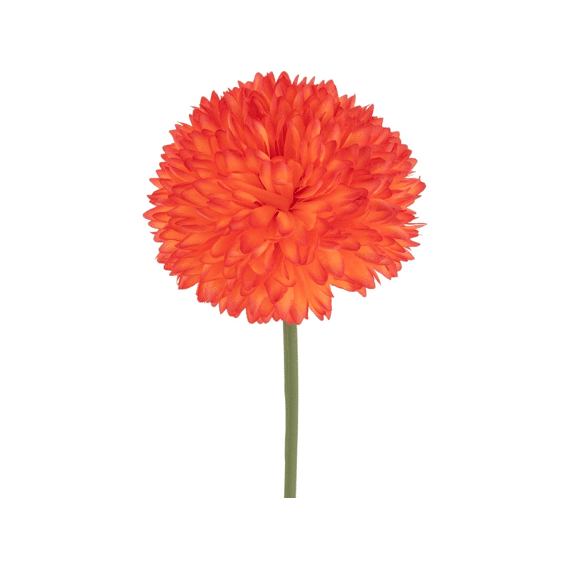 Chrysant Kunstmatig Oranje 5x5x78cm