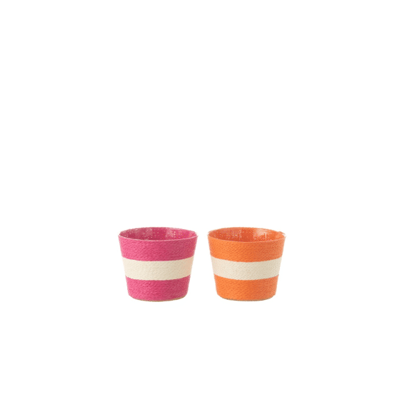 Bloemp Str Pa/pet Ro/or S As2 13.5x13.5x11cm