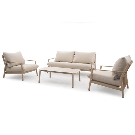 Monti Lounge Sofa Set Champagne
