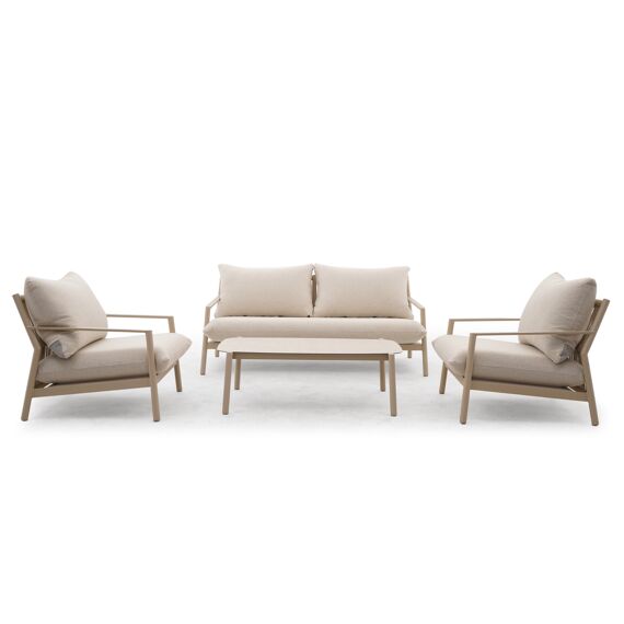 Monti Lounge Sofa Set Champagne