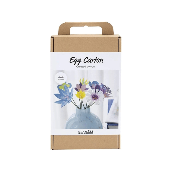 Hobbyset Bloemen Van Eierdozen Paasversiering
