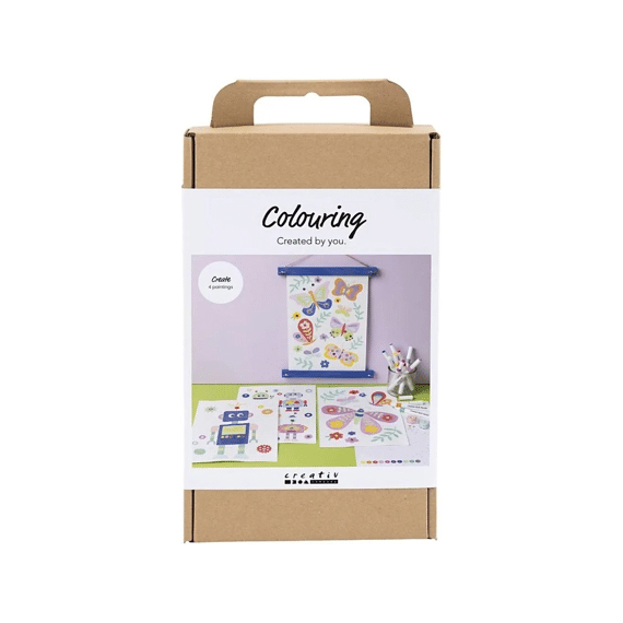 Hobbyset Kleuren Vlinder En Robot