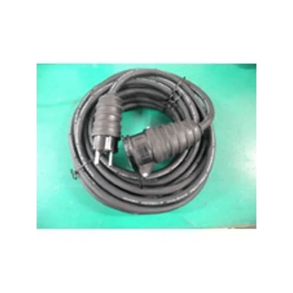 Verlengsnoer Neopreen H07rn 5m 16a 250v 3x2.5mm Ip44 Zwart