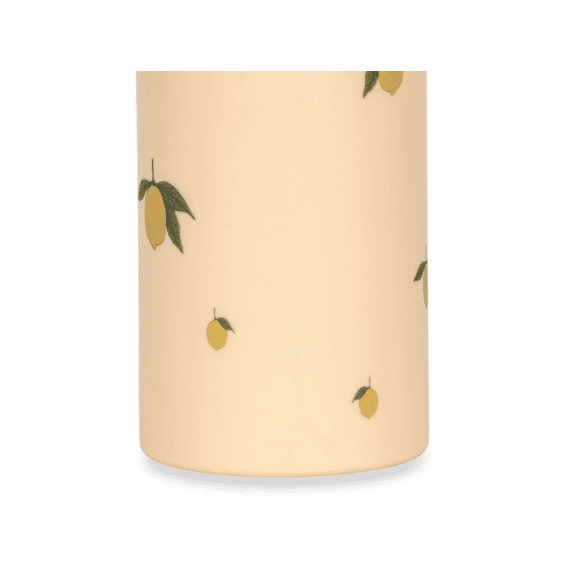 Konges Slojd Bottle Silicone Lemon