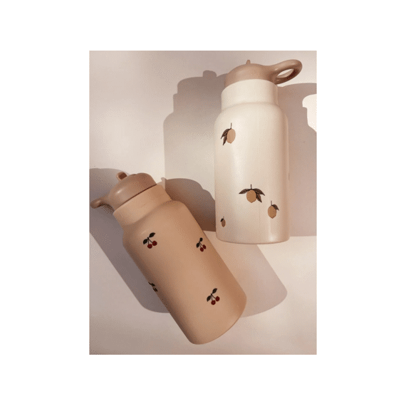 Konges Slojd Bottle Silicone Lemon