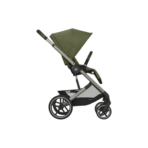 Cybex Balios S Lux Frame Taupe + Buggyzit Moss Green/khaki