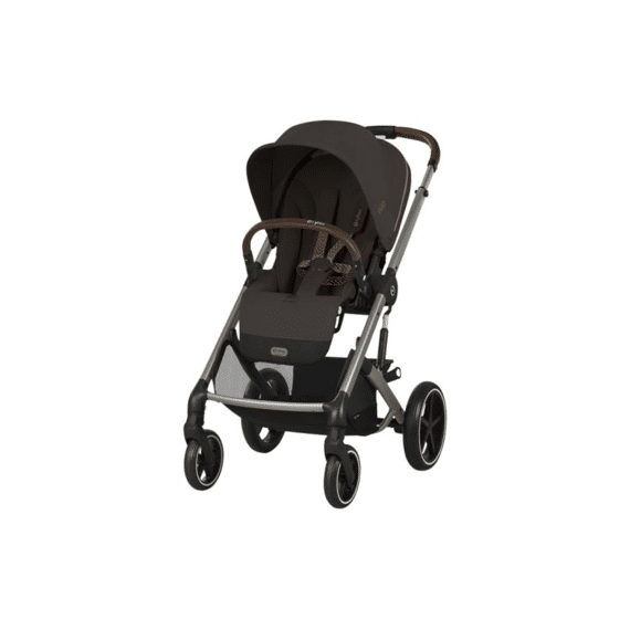 Cybex Balios S Lux Frame Taupe + Buggyzit Chocolate Brown/brown