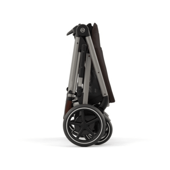 Cybex E-gazelle S Frame Taupe + Zit Leder Bruin Chocolate Brown/brown