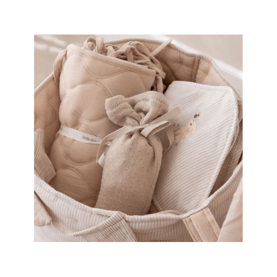 Little Dutch Pure Gebreide Kruikenzak Pure Soft Beige