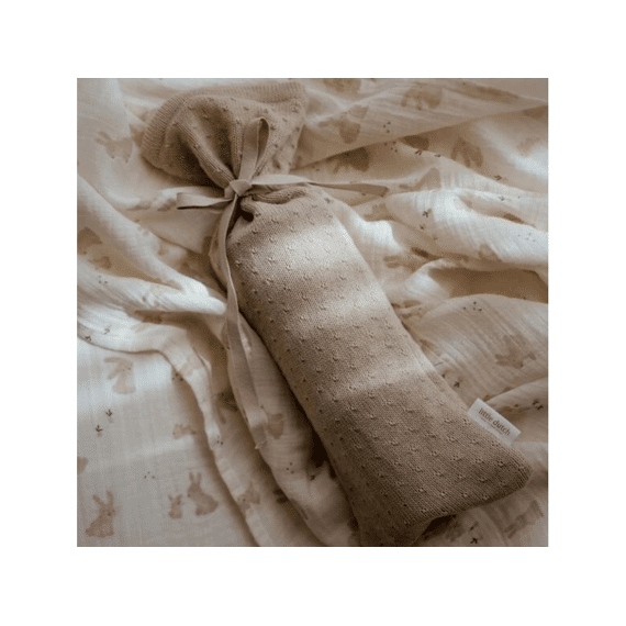 Little Dutch Pure Gebreide Kruikenzak Pure Soft Beige