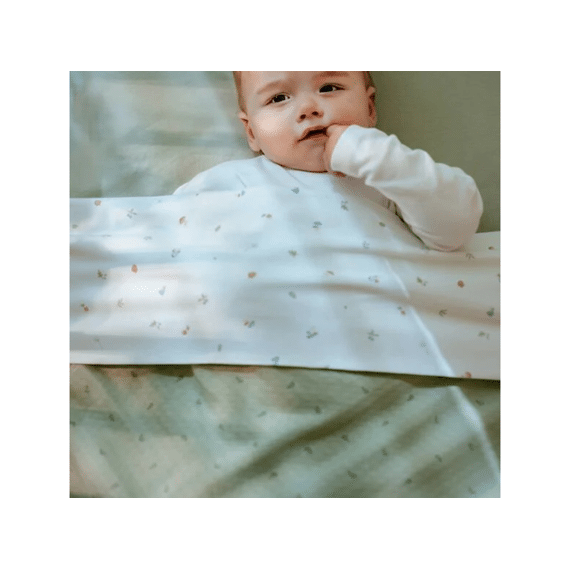 Little Dutch Deken Bed Zomer 110x140 Pure Sage