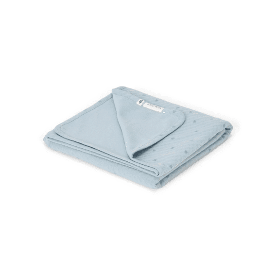 Little Dutch Deken Wieg Zomer 70x100 Pure Denim Blue