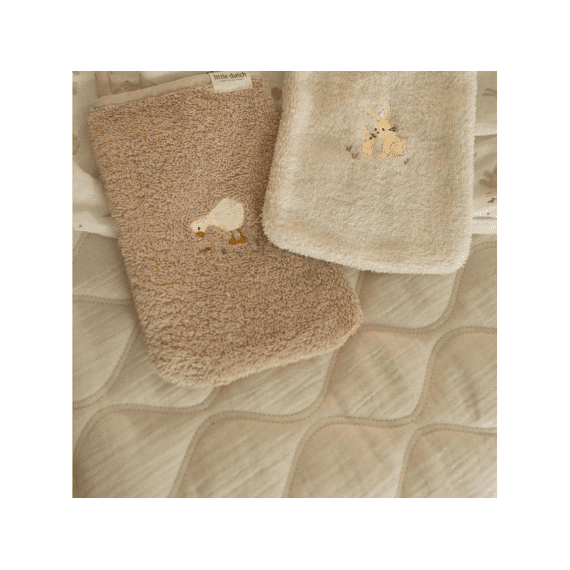 Little Dutch Deken Wieg Quilted & Soft 70x100 Pure Soft White