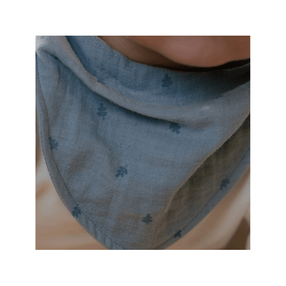 Little Dutch Bandana Bib 2 stuks Pure Denim Blue
