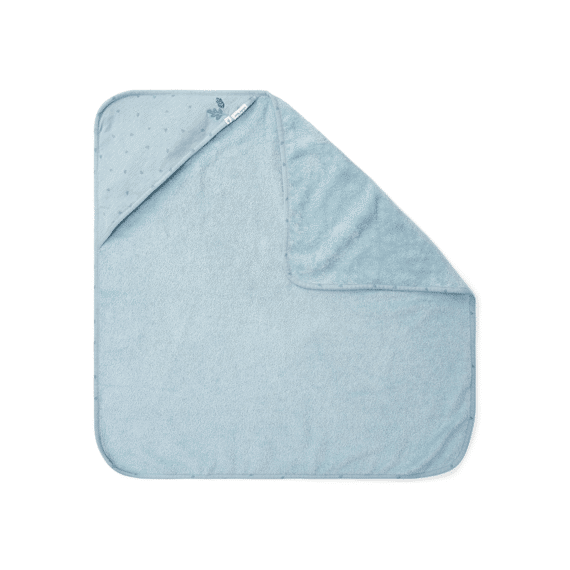 Little Dutch Pure Badcape 100x100 Pure Denim Blue