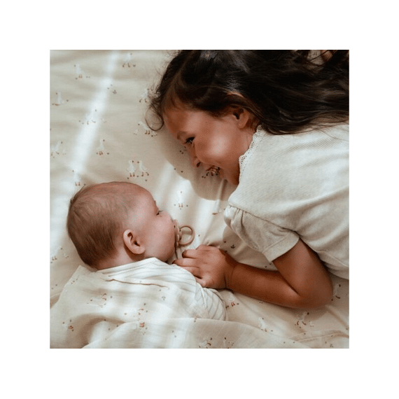 Little Dutch Newborn Naturals Wiegdeken Little Goose