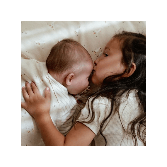 Little Dutch Newborn Naturals Wiegdeken Little Goose