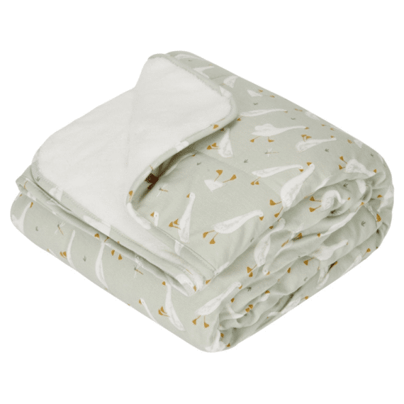 Little Dutch Newborn Naturals Ledikantdeken Little Goose