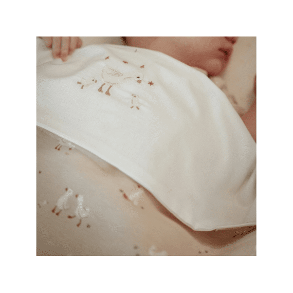 Little Dutch Newborn Naturals Wiegdeken Fleece Little Goose