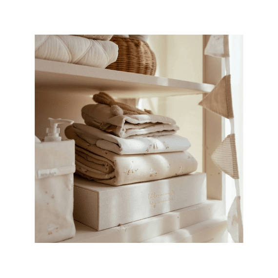 Little Dutch Newborn Naturals Ledikantdeken Little Goose