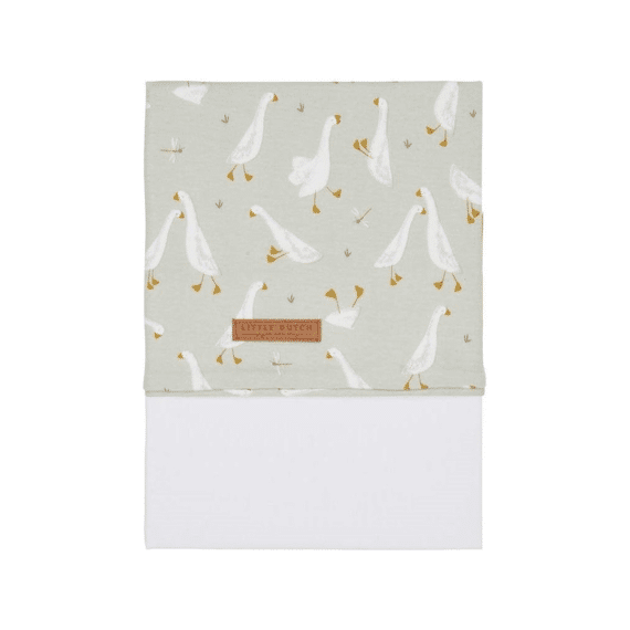 Little Dutch Newborn Naturals Ledikantdeken Little Goose