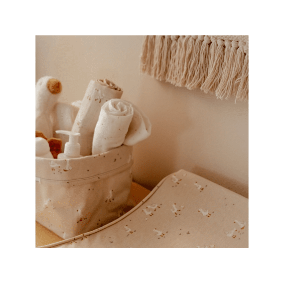 Little Dutch Newborn Naturals Swaddle Doeken Hydrofiel 70x70 Little Goose