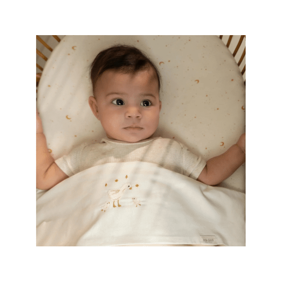 Little Dutch Hoeslaken Wieg Jersey 40x80/90 Moon & Stars