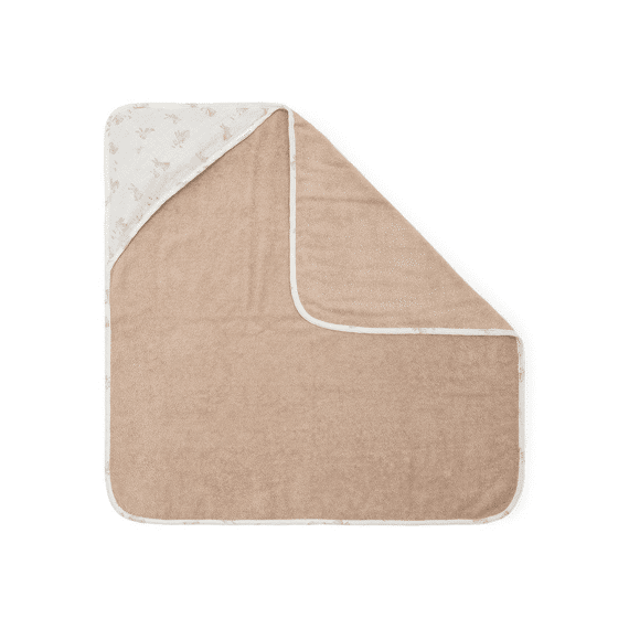 Little Dutch Newborn Naturals Badcape Baby Bunny 75x75