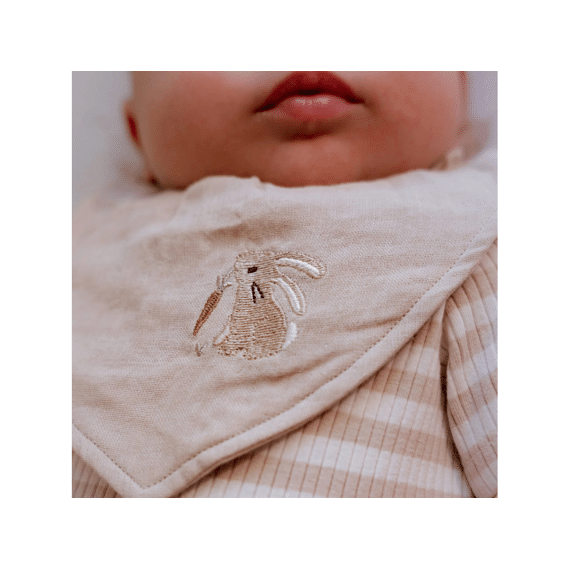 Little Dutch Bandana Bib 2 stuks Baby Bunny