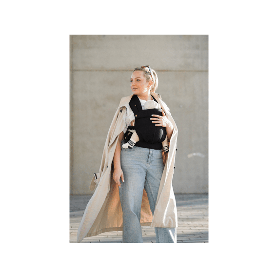 Monkose Heiwa Draagzak Linen Noir