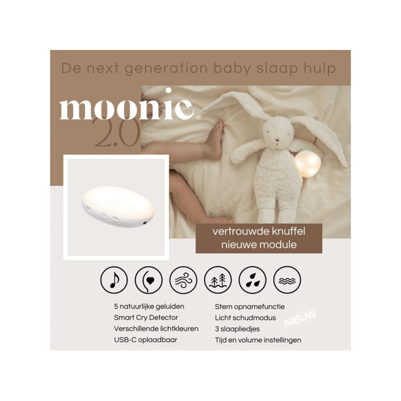 Moonie Knuffel The Humming Bear 2.0