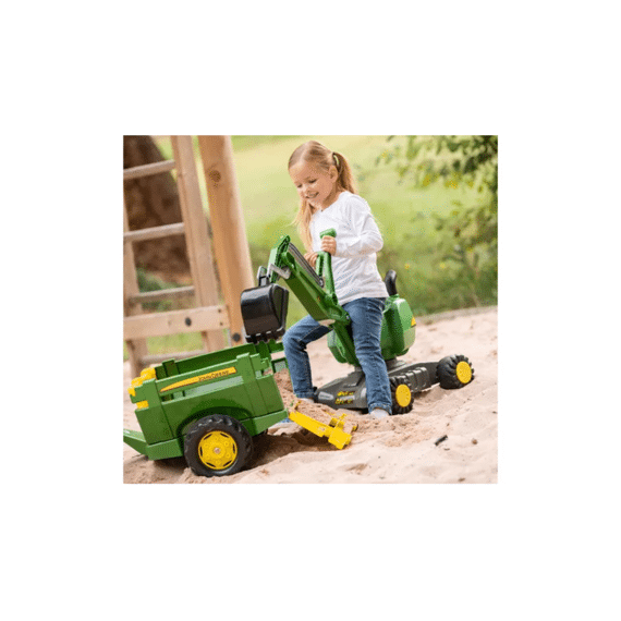 Rolly Digger Graafmachine John Deere Sit-on Met Wielen
