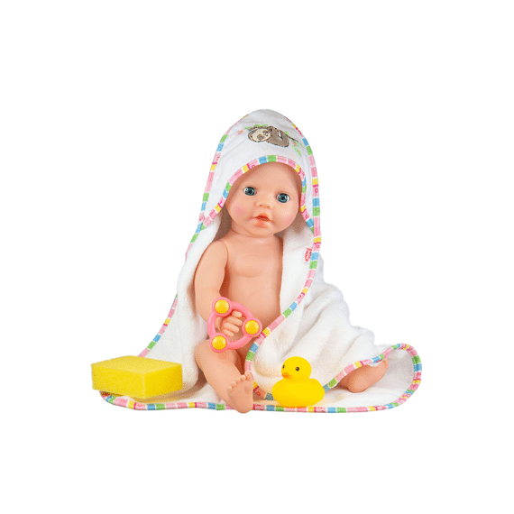 Heless 279 Badcape 48x48cm Voor Pop Met Accessoires