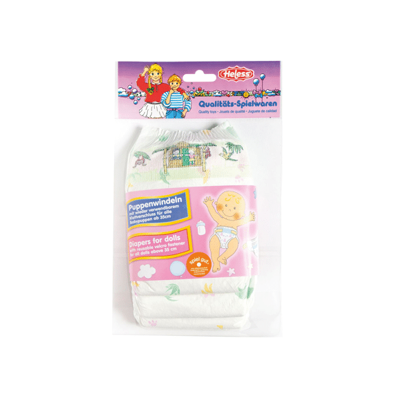 Heless 335 Pampers 3st 35-50 Cm