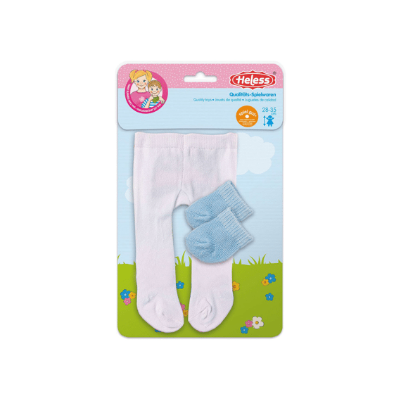 Heless 750 Collants Pastel 28-38 Cm