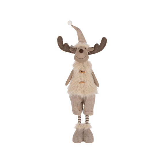 J-line Eland Telescopisch Bont Polyester Ecru 87cm