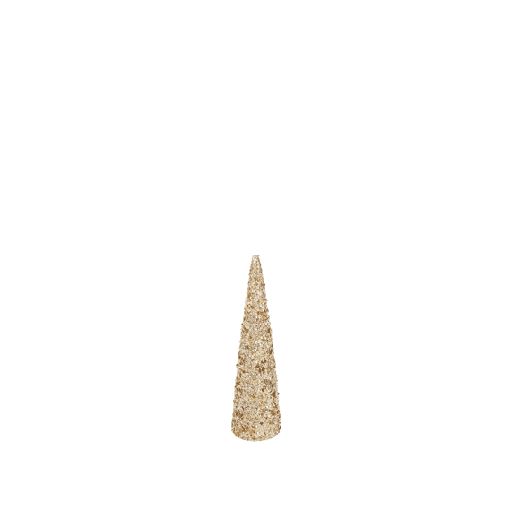 J-line Kegel met Pailletten Goud M 56cm